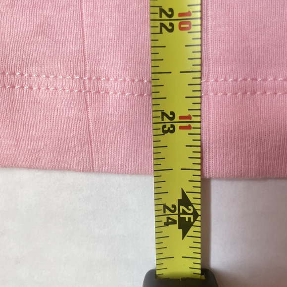 Y2K Pink Ribbed Tank Top L Sparkle Stars Camisole Graphic 00s Bratz Fairy Cute - Picture 7 of 7